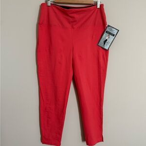 NWT Lysse Coral Leggings with Elastic Waistband Size XL